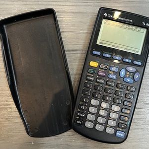 Texas Instruments TI-89 Graphing Calculator.  Excellent used condition.